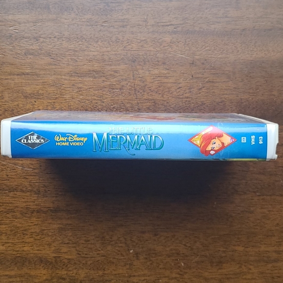 BANNED COVER RARE THE LITTLE MERMAID DISNEY VHS - Picture 3 of 6